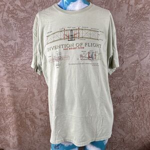 Invention Of Flight T Shirt Orville Wright XL NC